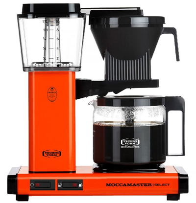Picture of Moccamaster KBG 741 Select - Orange Pepper, orange coffee maker