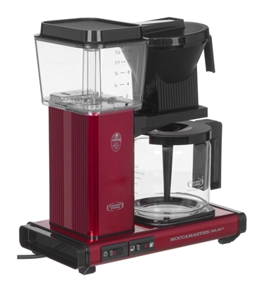 Picture of MOCCAMASTER KBG SELECT METALLIC RED DRIP COFFEE MAKER