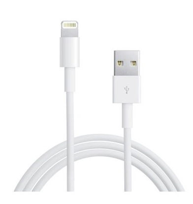 Изображение Mocco Lightning USB data and charging cable 1m White