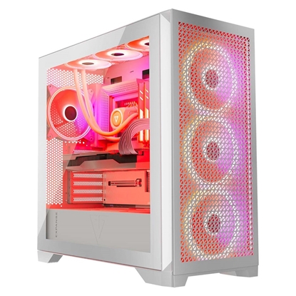 Attēls no MODECOM Case VOLCANO EXPANSE T APEX ARGB MIDI White