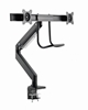 Picture of Monitora stiprinājums Gembird Desk Mounted Adjustable Monitor Arm for 2 Monitors