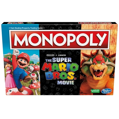 Picture of Monopoly MONOPOLY Board game Super Mario Movie, english language