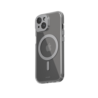 Изображение Moshi iGlaze for iPhone 15 - Meteorite Grey