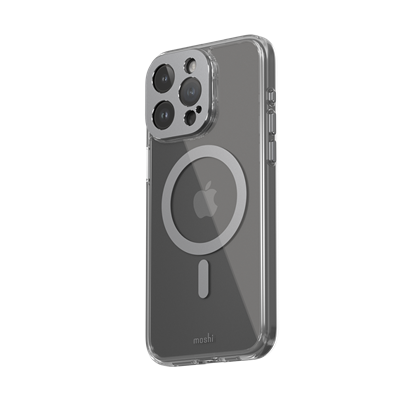 Изображение Moshi iGlaze for iPhone 15 Pro Max - Meteorite Grey