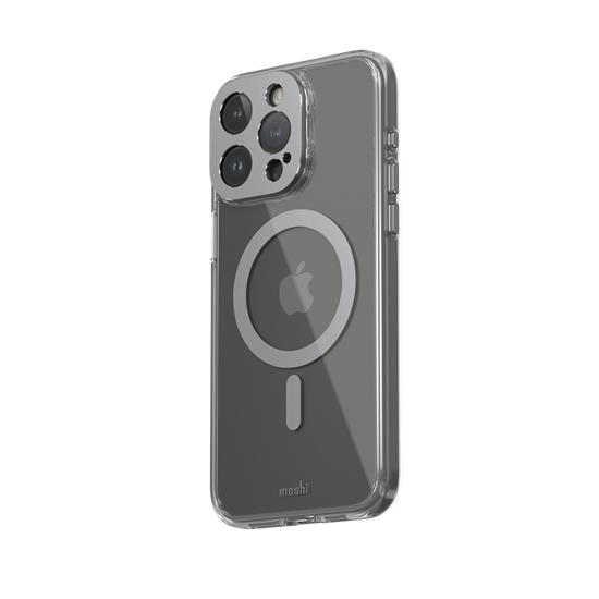 Изображение Moshi iGlaze for iPhone 15 Pro Max - Meteorite Grey