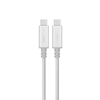 Изображение Moshi Integra? USB-C Charge Cable with Smart LED Jet Silver - 2m