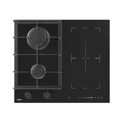 Изображение MPM-60-IMG-22 - Gas-induction cooktop, black