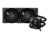 Picture of MSI MAG CORELIQUID P240 Liquid CPU Cooler '240mm Radiator, 2x 120mm PWM Fan, Compatible with Intel and AMD Platforms, Latest LGA 1700 ready'