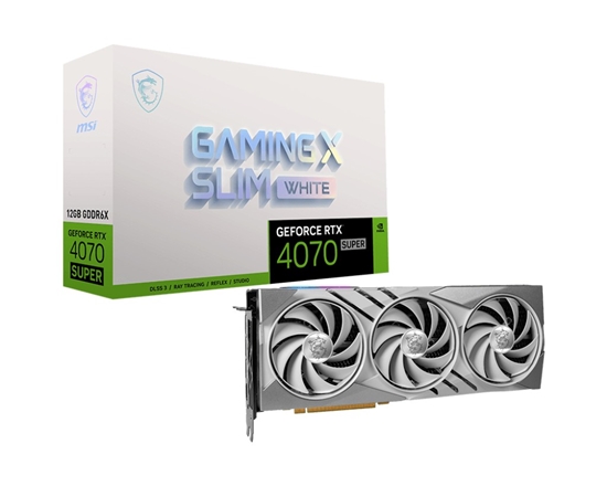 Picture of MSI RTX4070 SUPER 12GB GAMING X SLIM WH