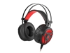 Изображение Natec Genesis Neon 360 Gaming Headphones With Microphone / LED / Vibration / Black-Red