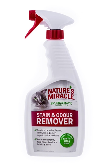 Изображение NATURE'S MIRACLE Stain&Odour Remover - Spray for cleaning and removing dirt - 709 ml