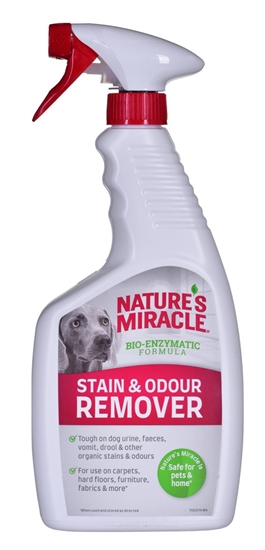 Picture of NATURE'S MIRACLE Stain&Odour Remover Dog - Spray for cleaning and removing dirt - 709 ml