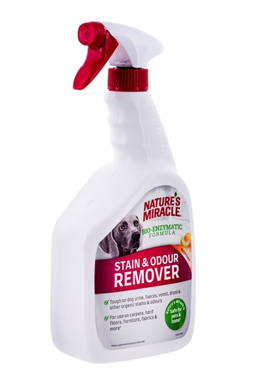 Изображение NATURE'S MIRACLE Stain&Odour Remover Dog Melon - Spray for cleaning and removing dirt - 946 ml