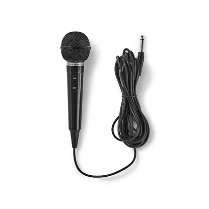 Изображение Nedis MPWD01BK Microphone / 5m / Black