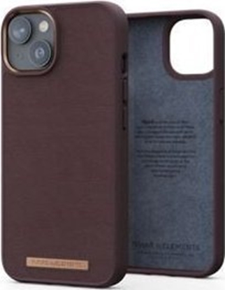 Изображение Njord by Elements Genuine leather case for iPhone 14 Dark Brown