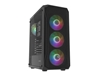 Picture of Obudowa Fury Shobo SH4F RGB Midi Tower z oknem Czarna 