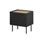Picture of ONDA bedside table 2 pcs. 50x40x54 black