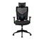 Attēls no Onex High tensile mesh with PVC; Nylon caster; Metal | Gaming chairs | ONEX GE300 | Black