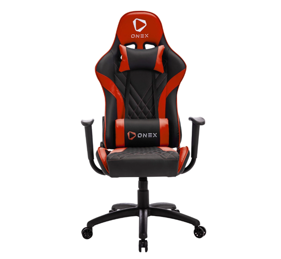 Изображение Onex PVC; Nylon caster; Metal | Onex | Gaming chairs | ONEX GX2 | Black/ Red