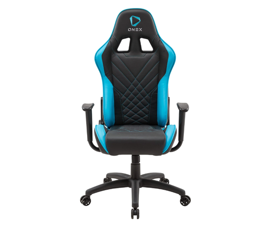 Изображение Onex PVC; Nylon caster; Metal | Onex | Gaming Chairs | ONEX GX220 | Black/ Blue