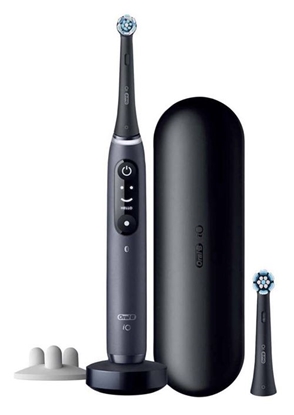 Picture of Szczoteczka Oral-B iO Series 7 Onyx Black + dodatkowa końcówka + podstawka pod szczoteczkę