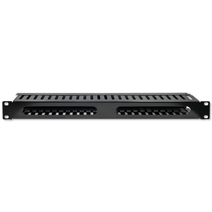 Attēls no Organizer kabli do szaf RACK 19" | 24 porty | 1U 