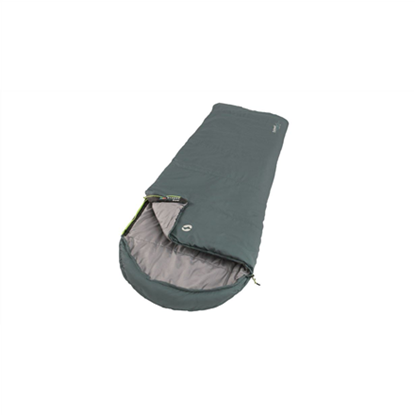 Picture of Outwell | Campion Lux Teal | Sleeping Bag | 225 x 85  cm | 2 way open - auto lock, L-shape | Teal