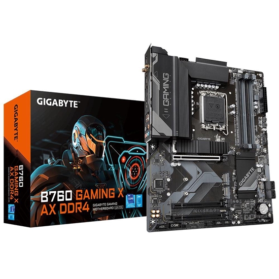 Изображение Pagrindinė plokštė GIGABYTE B760GAMINGXAXDDR4