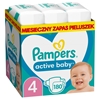 Picture of Pampers Active Baby Monthly Pack Boy/Girl 4 180 pc(s)