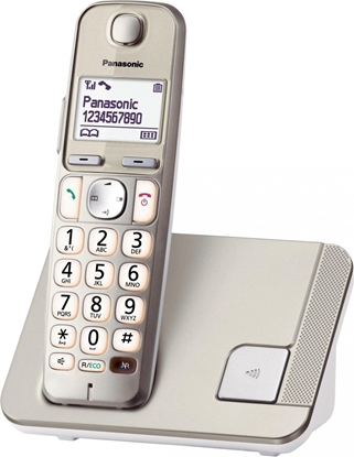 Attēls no Panasonic DECT telefonas KX-TGE 210 PDN šampano aukso spalvos