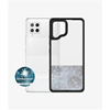 Изображение PanzerGlass | Clear Case | Samsung | Galaxy A42 5G | Hardened glass | Black AB | Case Friendly;  More than 19% better protecting performance; Plastic frame surrounding rear cameras; Tempered anti-aging glass back;  Works w. wireless charging; Honeycomb pa