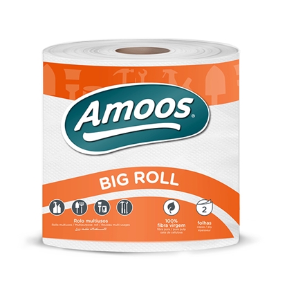 Picture of Papīra dvielis Amoos Big Roll 2-slāņi 364-loksnes