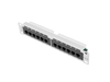 Picture of Patch Panel 12 Port 1U 10 cali kategoria 5e szary 