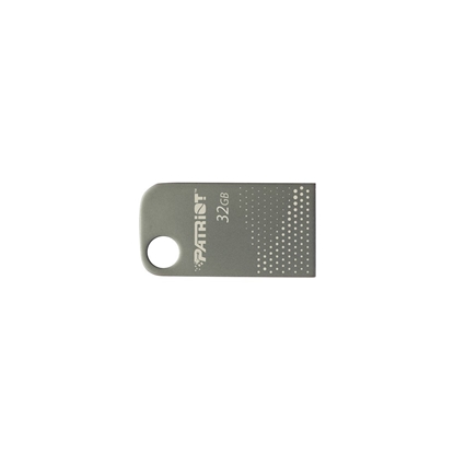 Изображение Patriot FLASHDRIVE Tab300 32GB USB 3.2 120MB/s, mini, aliuminis, sidabrinė