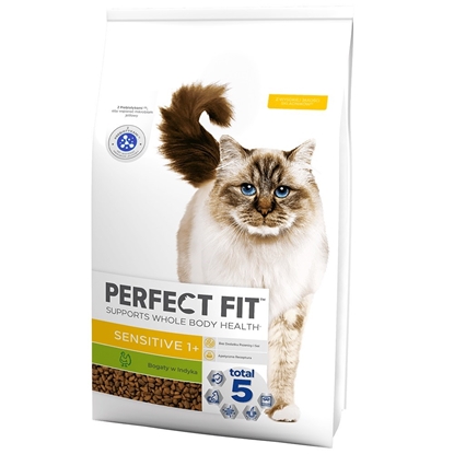 Picture of PERFECT FIT Sensitive with turkey - dry cat food - 7kg