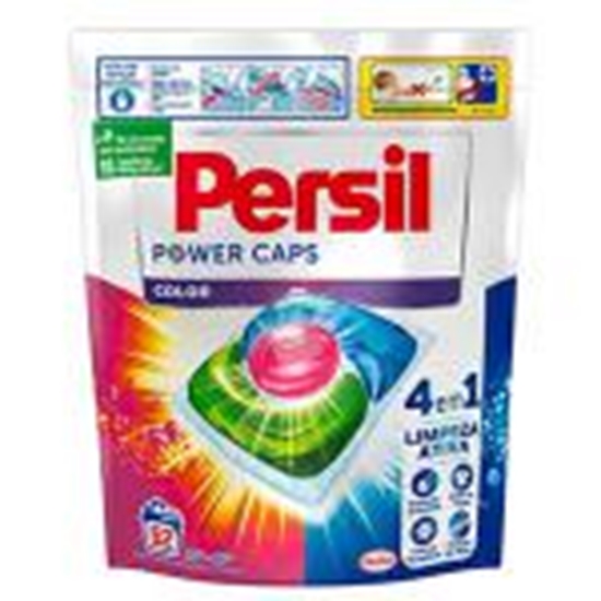 Picture of Persil Power Caps Color 4 in 1 veļas mazgāšanas kapsulas 52g