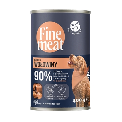 Изображение PET REPUBLIC Fine Meat Beef dish - wet dog food - 400g