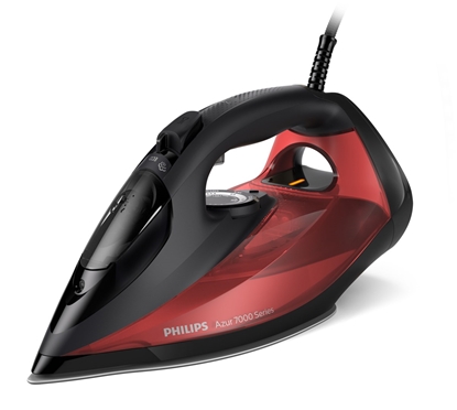 Attēls no Philips 7000 series DST7022/40 iron Steam iron SteamGlide Plus soleplate 2800 W Black, Red