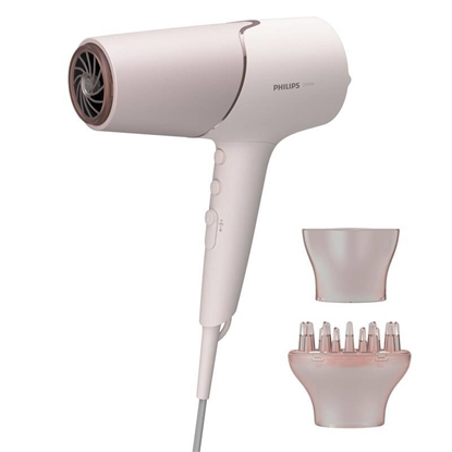 Attēls no Philips Hair Dryer | BHD530/20 | 2300 W | Number of temperature settings 3 | Ionic function | Diffuser nozzle | Pink