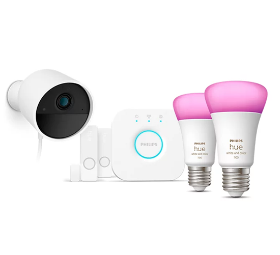 Изображение Philips Hue | Secure Camera Set WCA E27, Bridge, Sensors