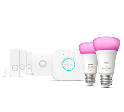 Picture of Philips Hue | Secure Sensor Set WCA E27, Bridge, Sensors