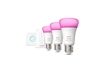 Picture of Philips Hue LED Lamp  E27 3-Pack White Color Amb. + Set