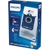 Picture of Philips s-bag Vacuum cleaner bags FC8021/03 4 x dust bags One standard fits all 50% longer lifetime 15% more capacity