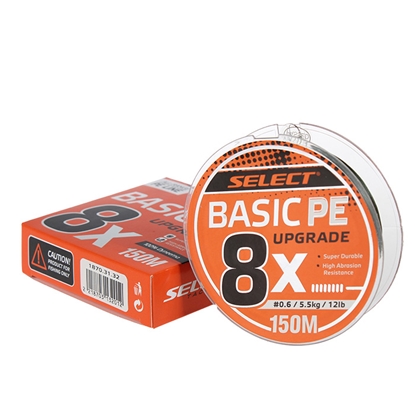 Изображение Pītā aukla SELECT Basic PE 8x Dark Green 150m, 0.10mm