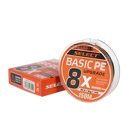 Изображение Pītā aukla SELECT Basic PE 8x Dark Green 150m, 0.12mm