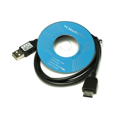 Attēls no PKT-188 USB datu kabelis preks Samsung G600 G800 U900 F700 J700 20-pin