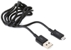 Изображение Platinet cable microUSB 1m, black