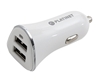 Изображение Platinet car charger + cable 2xUSB 3400mA, white (43720)