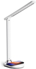 Изображение Platinet desk lamp with wireless charger PDL081W 18W QI, white (45244)