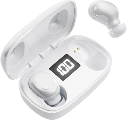 Attēls no Platinet wireless earbuds Mist, white  (PM1020W)